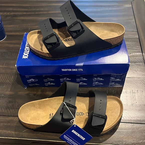 Birkenstock Arizona black Asst asa - Picture 1 of 5